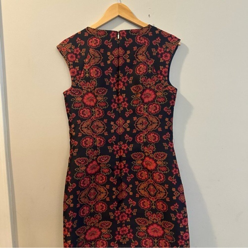 Trina Turk Angelou Sierra Primrose Jacquard Shift Dress Sz 4 Retail $288 - Picture 5 of 13